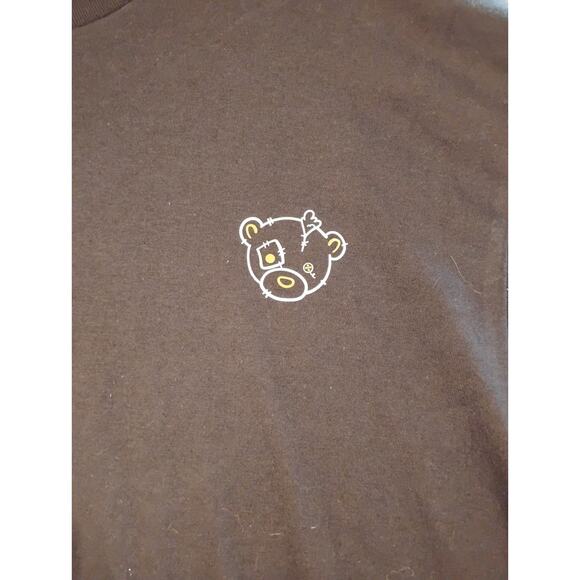 Dream Clothing Men's Black T-Shirt XLarge Bear Graphic Cotton Great Condition - Picture 6 of 14